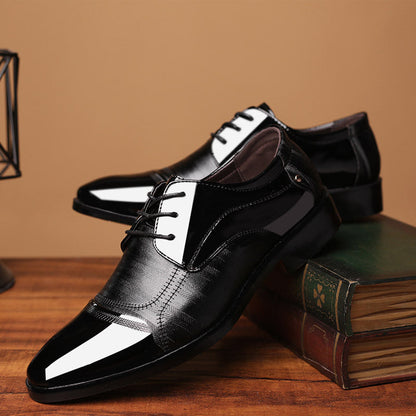 Oxford Patent Zapatos de Cuero