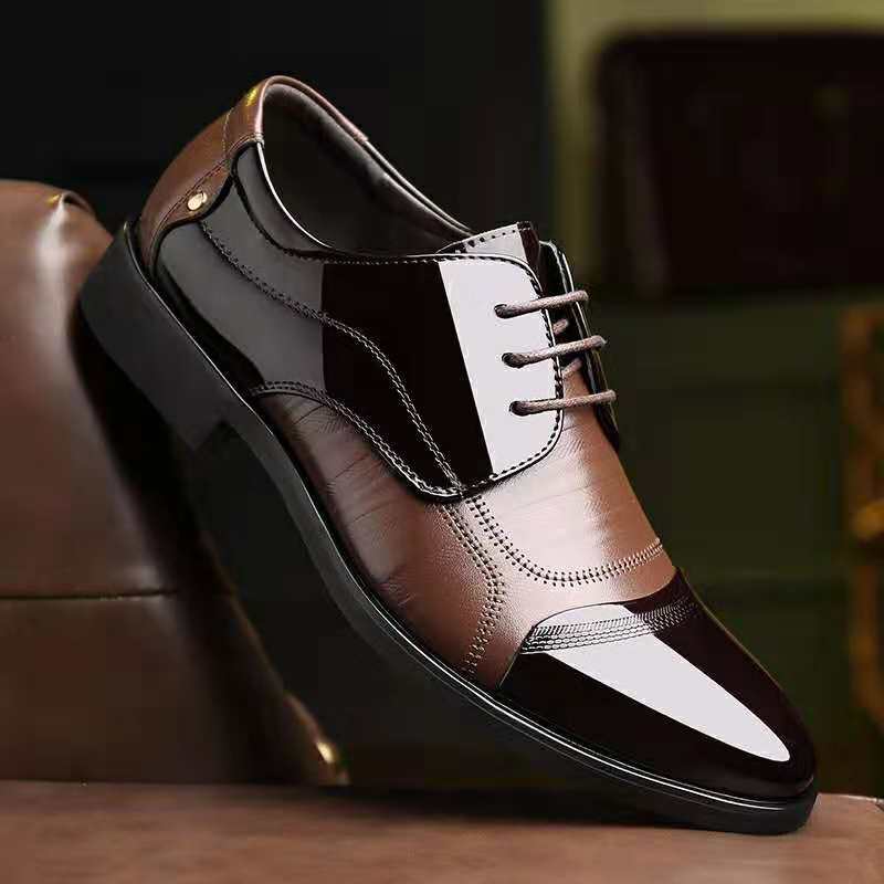 Oxford Patent Zapatos de Cuero