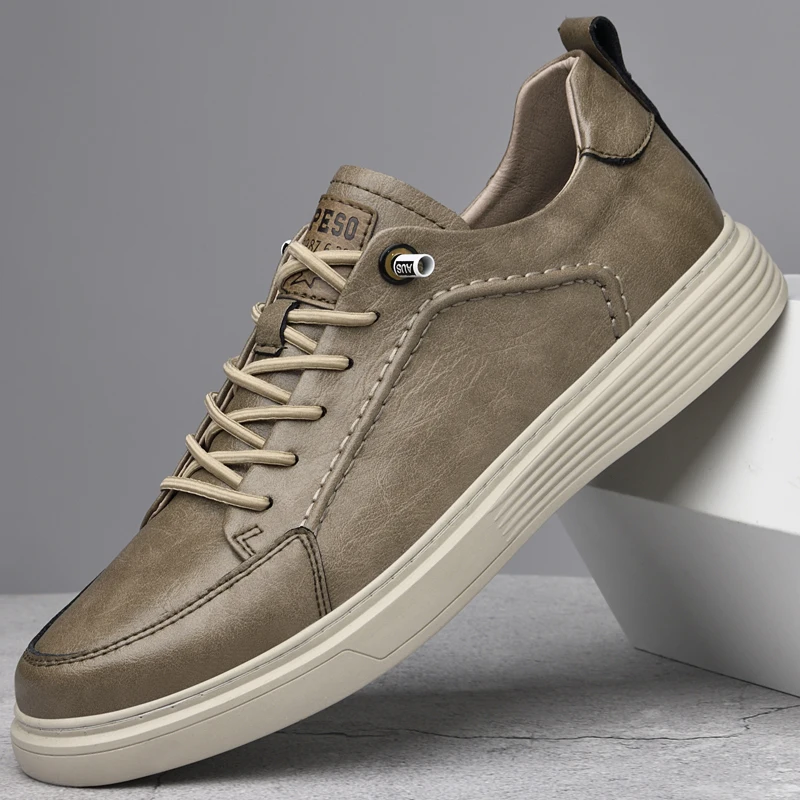Luca Italia Zapatillas de Cuero