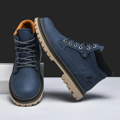 Outlander Botas de Cuero Genuino