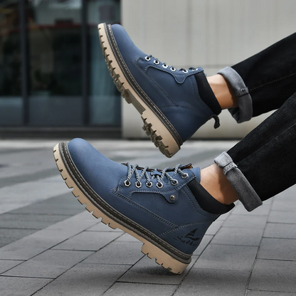 Outlander Botas de Cuero Genuino