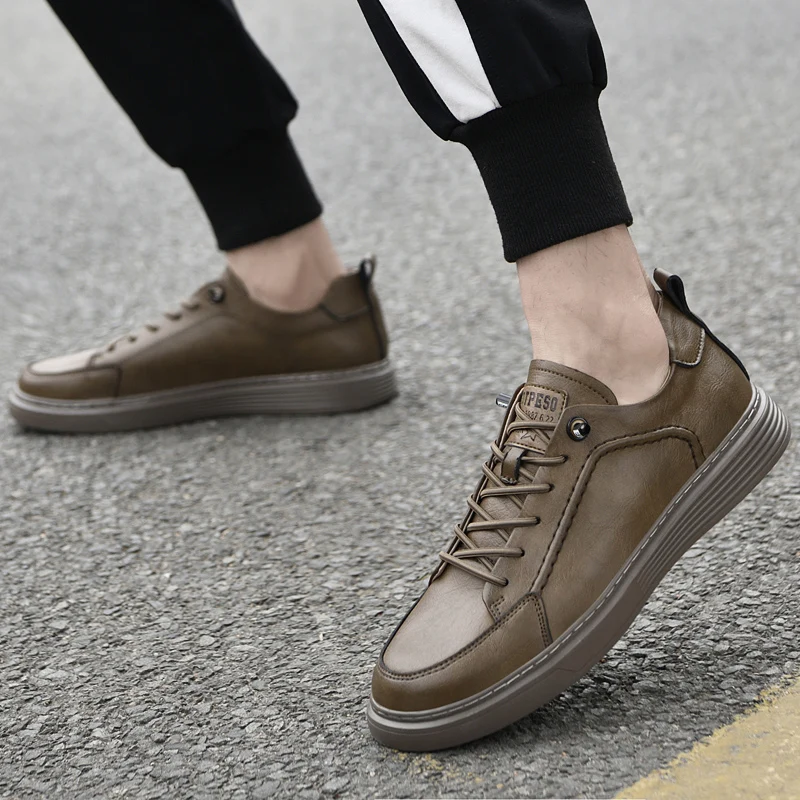 Luca Italia Zapatillas de Cuero