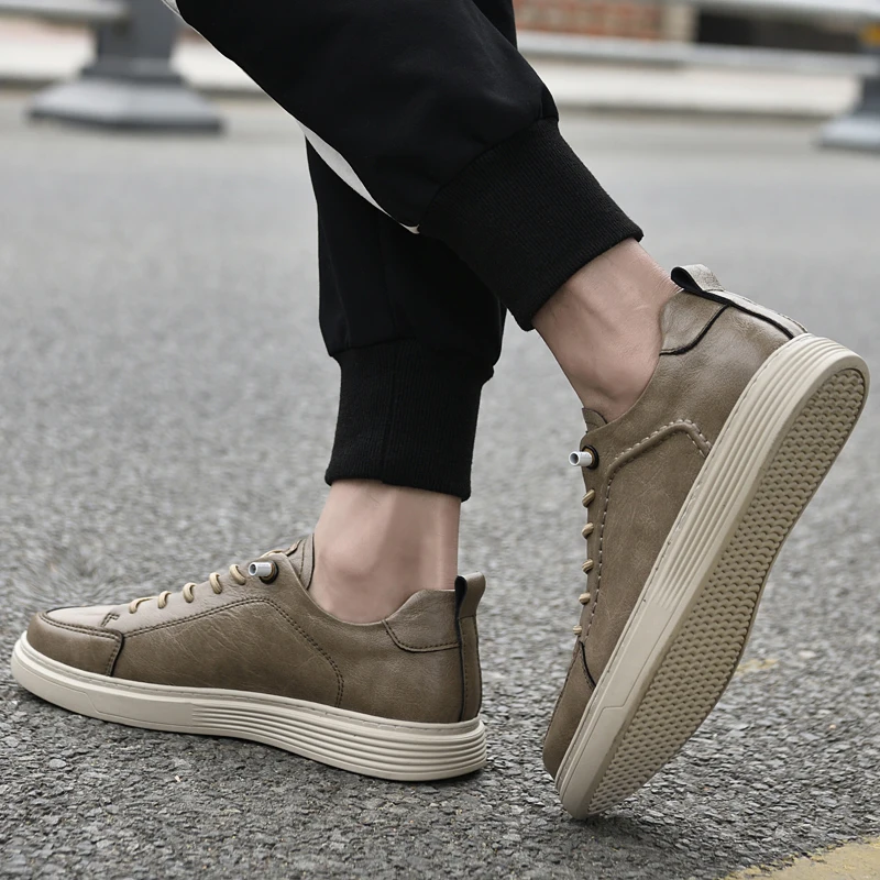 Luca Italia Zapatillas de Cuero