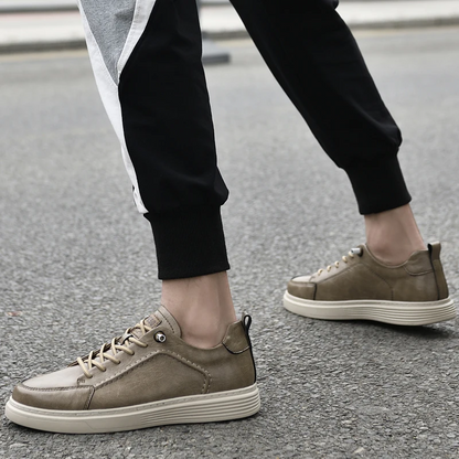 Luca Italia Zapatillas de Cuero