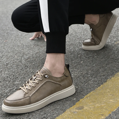 Luca Italia Zapatillas de Cuero