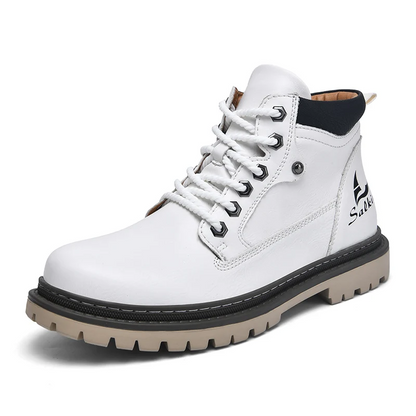Outlander Botas de Cuero Genuino