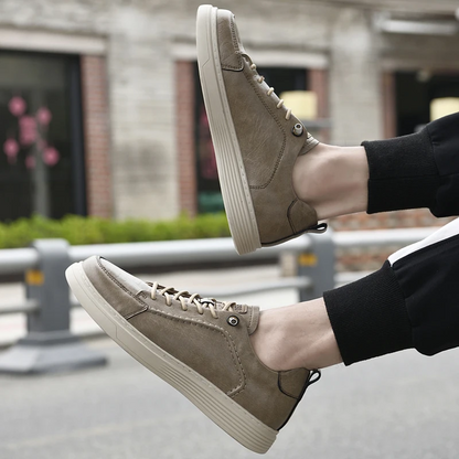 Luca Italia Zapatillas de Cuero
