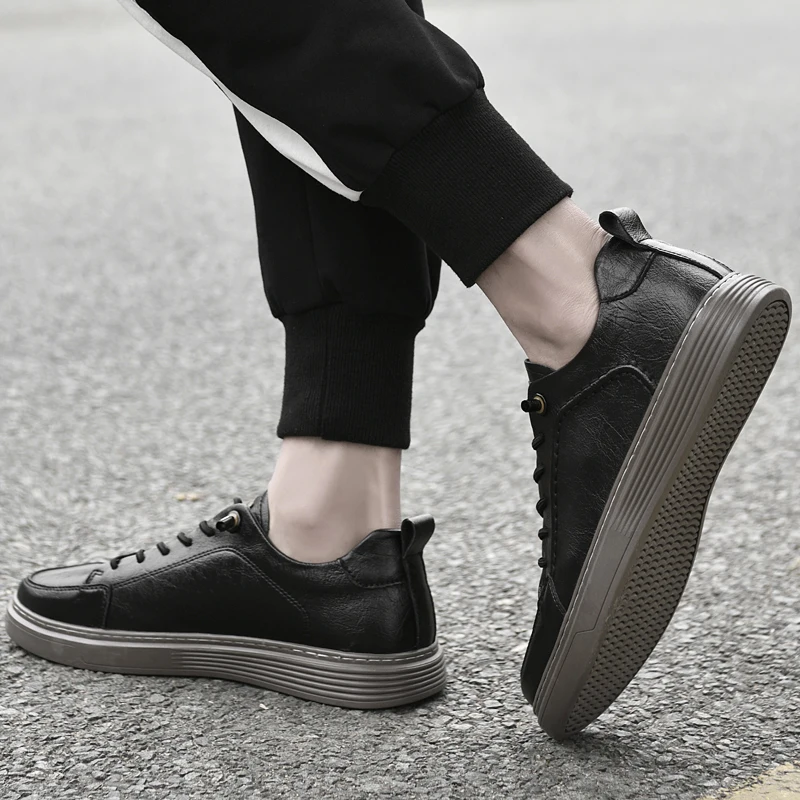Luca Italia Zapatillas de Cuero