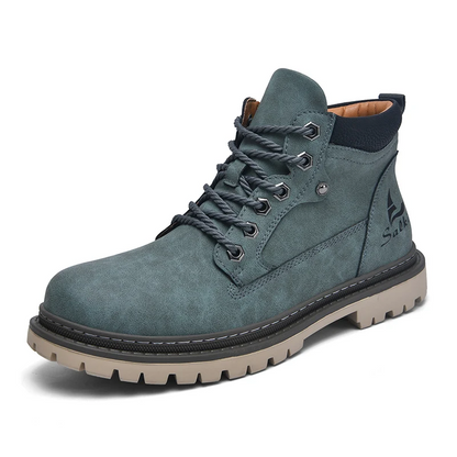 Outlander Botas de Cuero Genuino