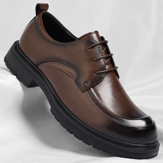 Zapatos de Vestir de Cuero Genuino Franco