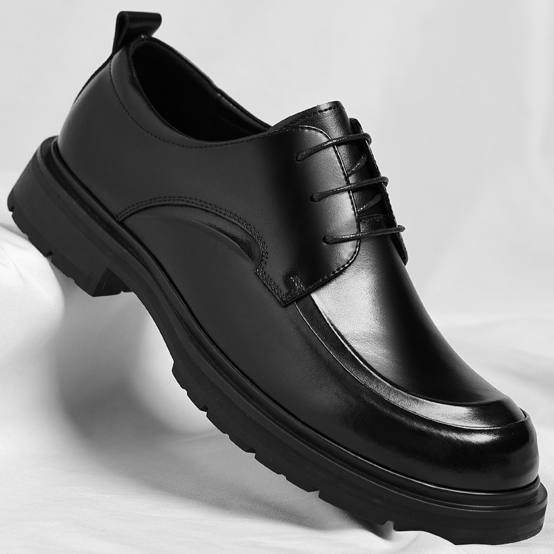 Zapatos de Vestir de Cuero Genuino Franco