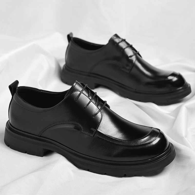 Zapatos de Vestir de Cuero Genuino Franco