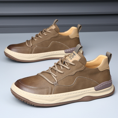 Luca Italiana Tenis de Cuero