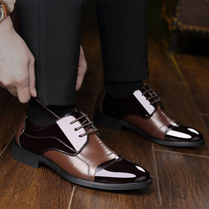 Oxford Patent Zapatos de Cuero