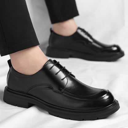 Zapatos de Vestir de Cuero Genuino Franco