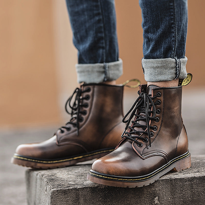 Botas Apollo de Cuero Genuino