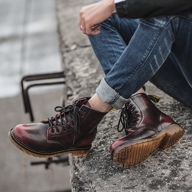 Botas Apollo de Cuero Genuino