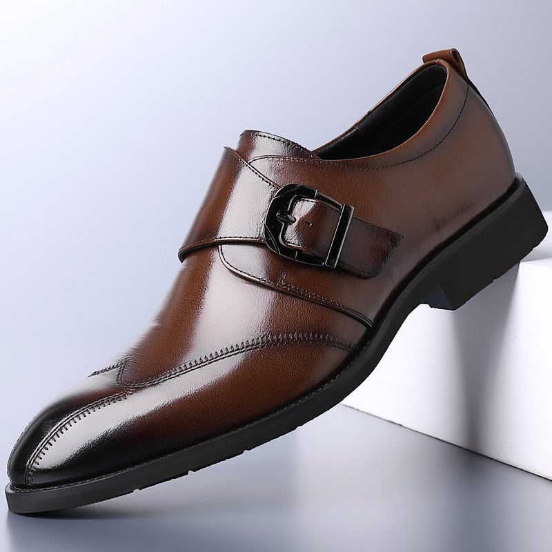 Lusso Italiana Mocasines de Cuero Genuino