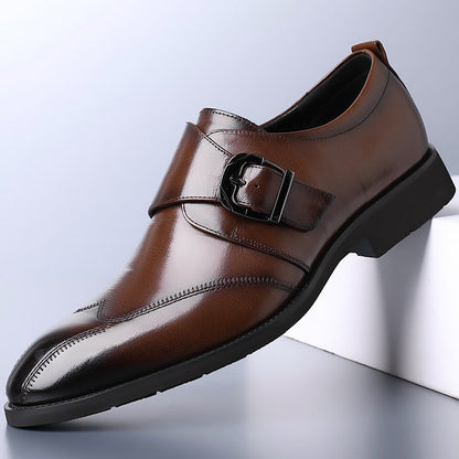 Lusso Italiana Mocasines de Cuero Genuino