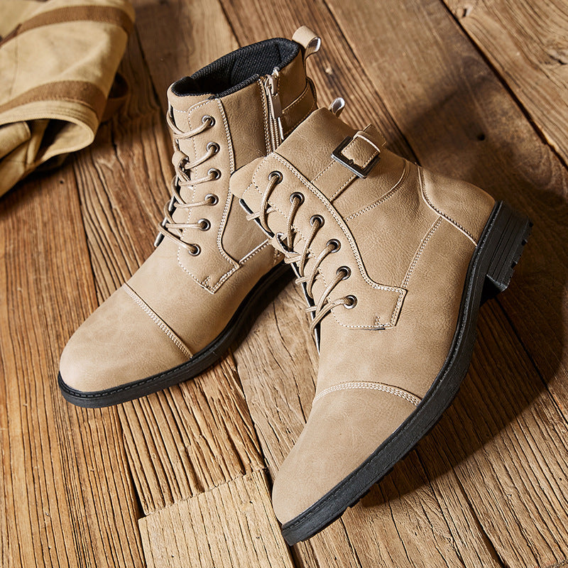 Botas de cuero genuino Bristol