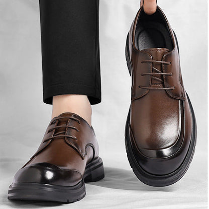 Zapatos de Vestir de Cuero Genuino Franco