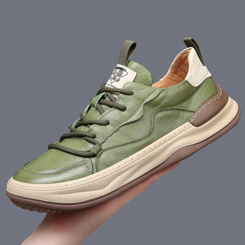 Luca Italiana Tenis de Cuero