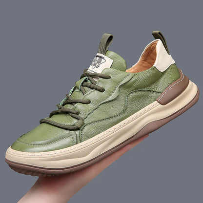 Luca Italiana Tenis de Cuero