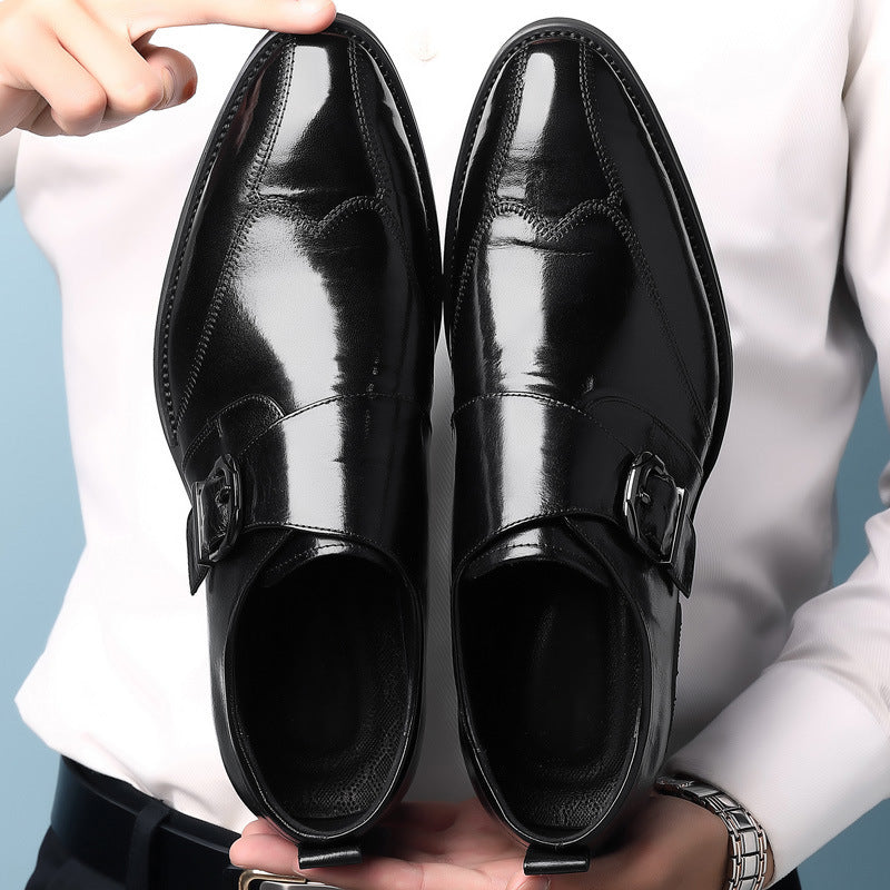 Lusso Italiana Mocasines de Cuero Genuino