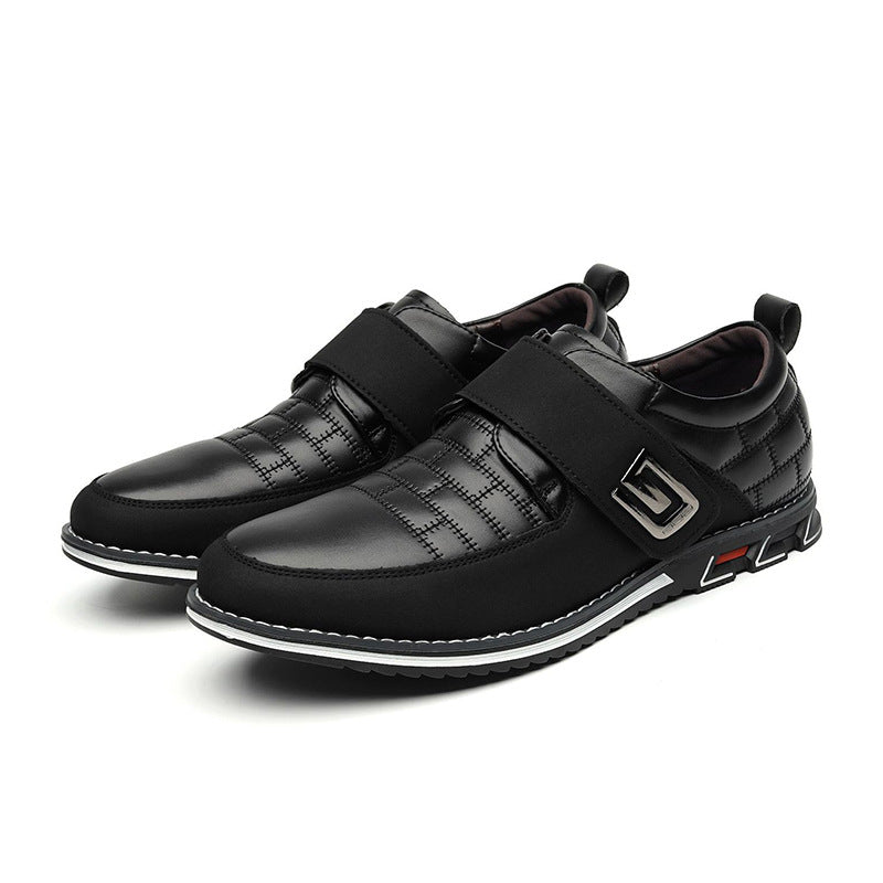 Maverick Zapatos de Cuero sin Cordones
