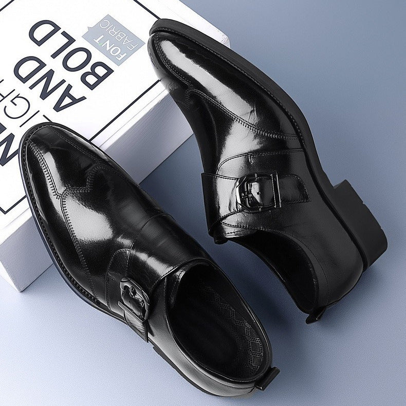 Lusso Italiana Mocasines de Cuero Genuino
