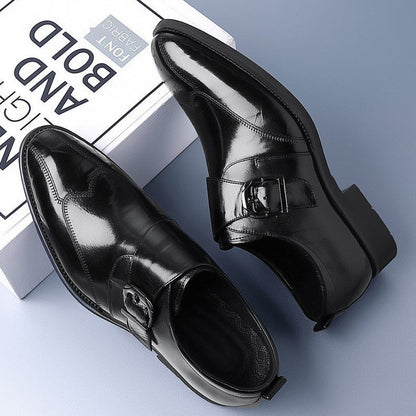 Lusso Italiana Mocasines de Cuero Genuino