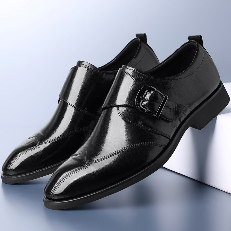 Lusso Italiana Mocasines de Cuero Genuino