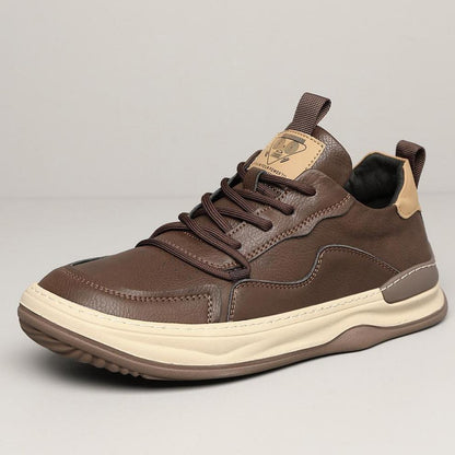 Noble Italiana Zapatillas de Piel Genuina