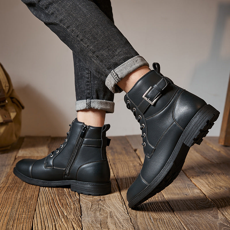 Botas de cuero genuino Bristol