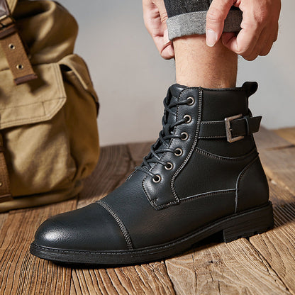 Botas de cuero genuino Bristol