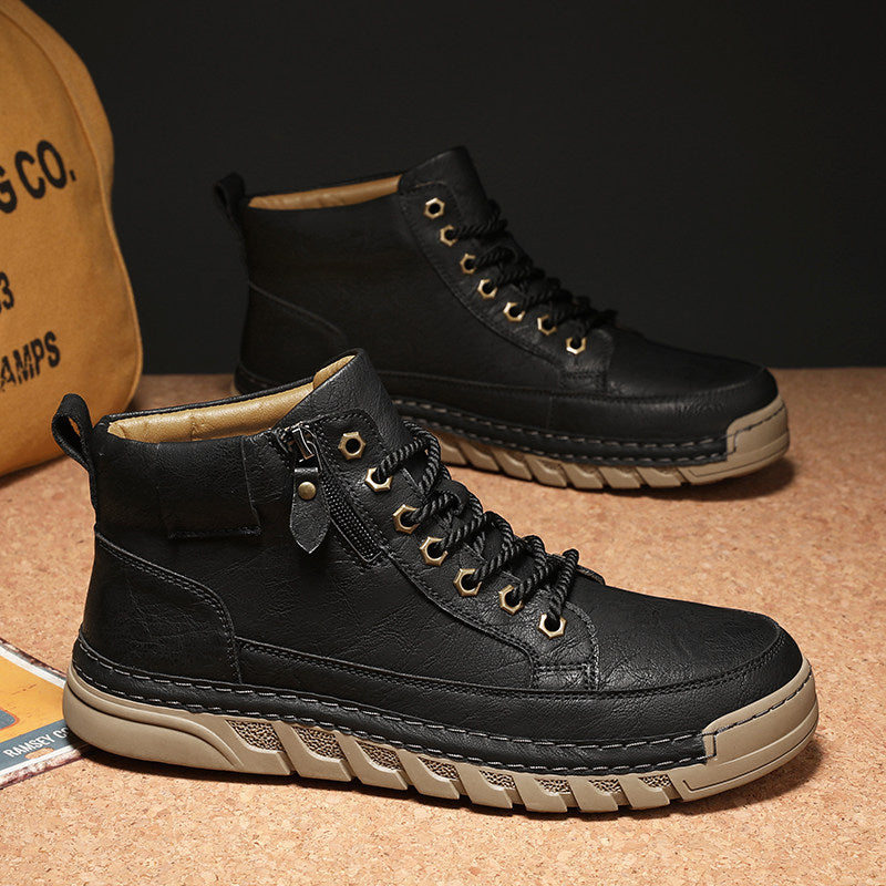 Henley Zapatos de Cuero
