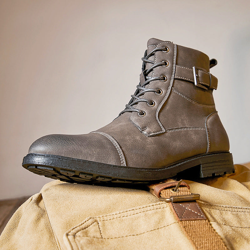 Botas de cuero genuino Bristol