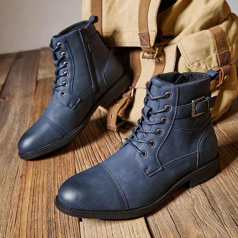 Botas de cuero genuino Bristol