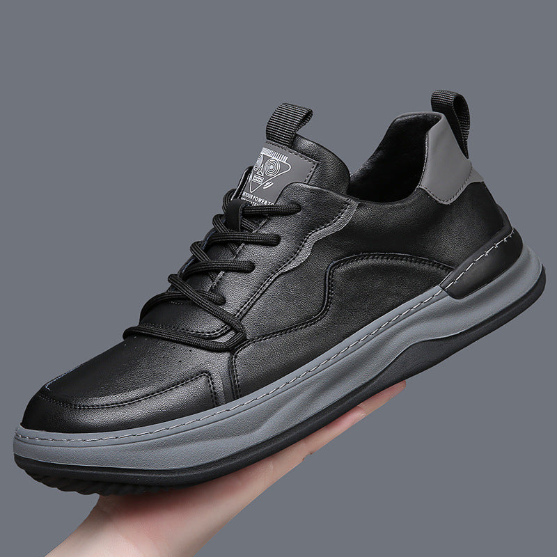Noble Italiana Zapatillas de Piel Genuina