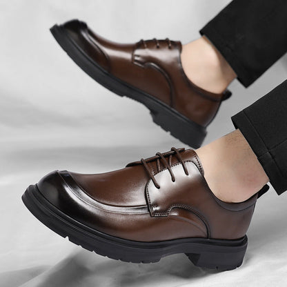 Zapatos de Vestir de Cuero Genuino Franco