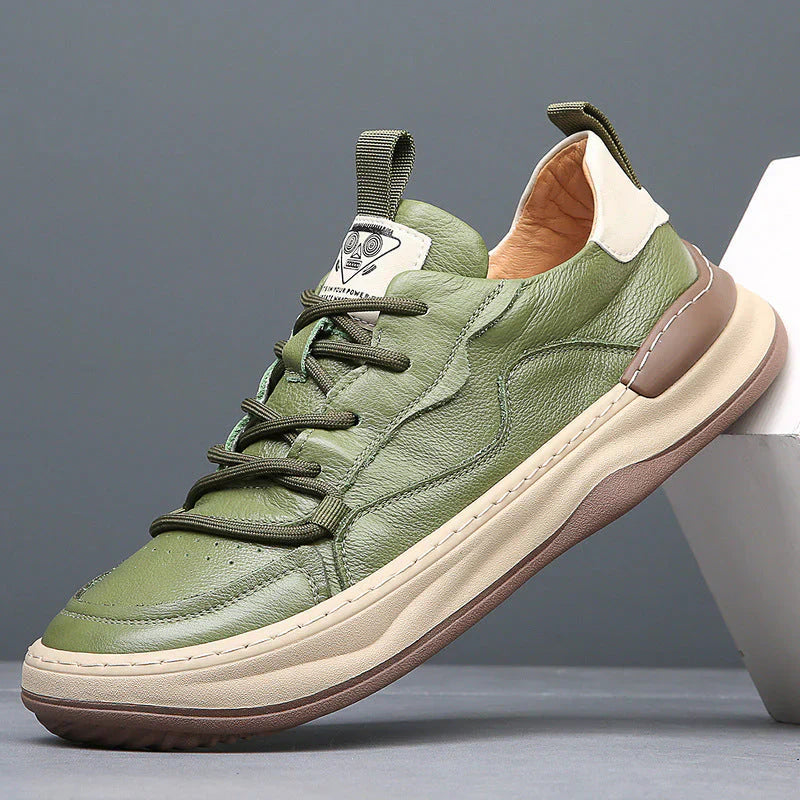 Luca Italiana Tenis de Cuero
