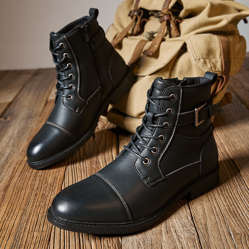 Botas de cuero genuino Bristol