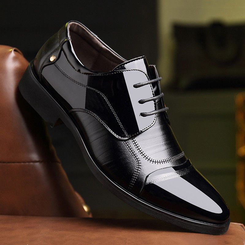 Oxford Patent Zapatos de Cuero