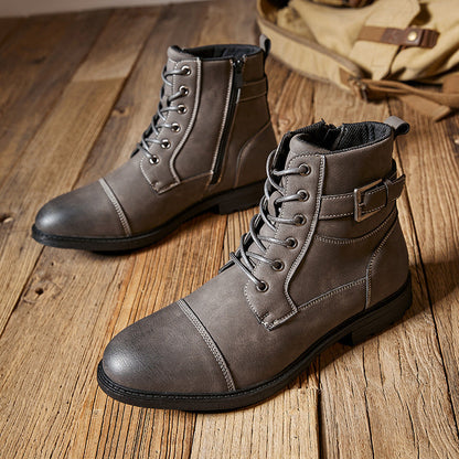 Botas de cuero genuino Bristol