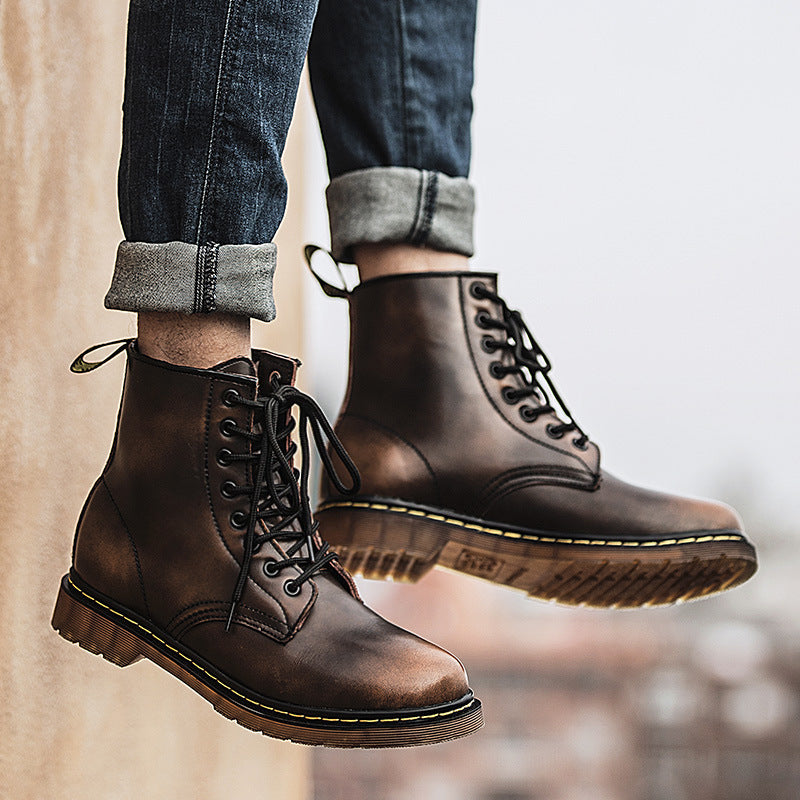 Botas Apollo de Cuero Genuino