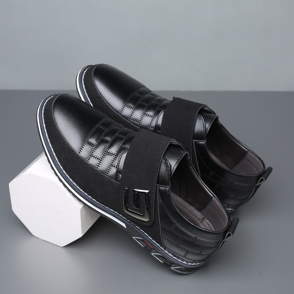 Maverick Zapatos de Cuero sin Cordones