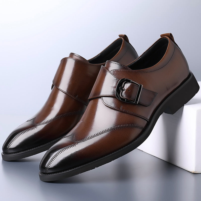Lusso Italiana Mocasines de Cuero Genuino