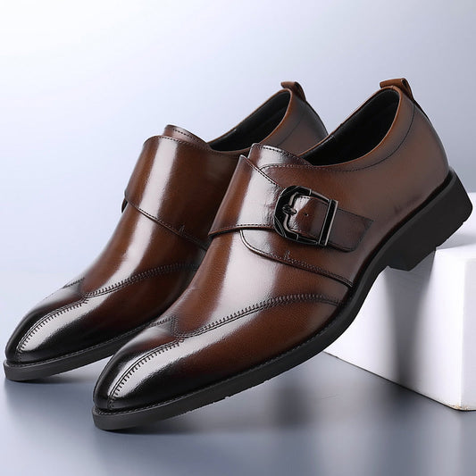 Lusso Italiana Mocasines de Cuero Genuino