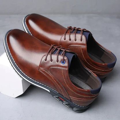 Zapatos Oxford de Cuero