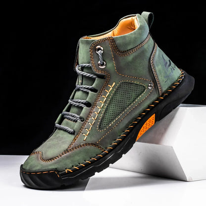 St. Moritz Zapatos de Cuero Caña Alta